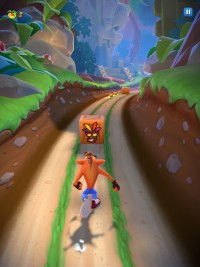 Crash Bandicoot: On the Run! masque protecteur